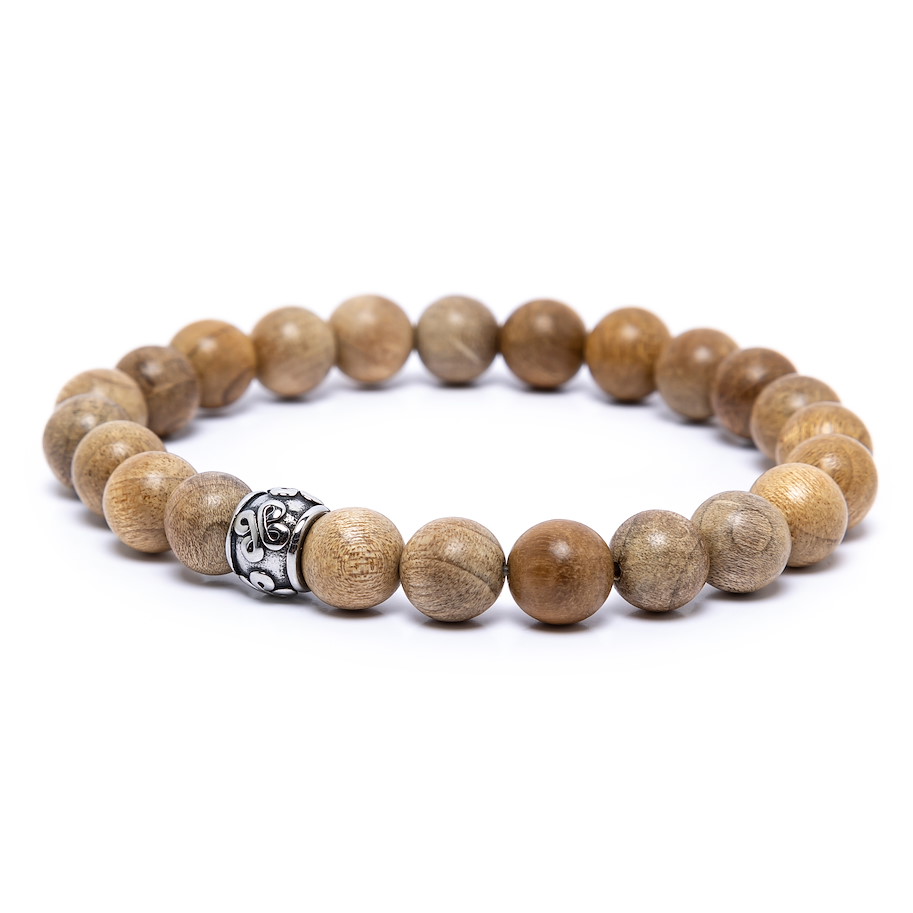 Armband Ballz - Eschenholz Edelstahl - Bild 1