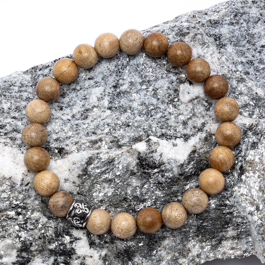 Armband Ballz - Eschenholz Edelstahl - Bild 2