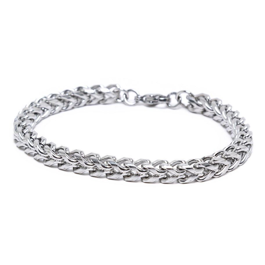 Armband Edelstahl - Qubic 6 mm
