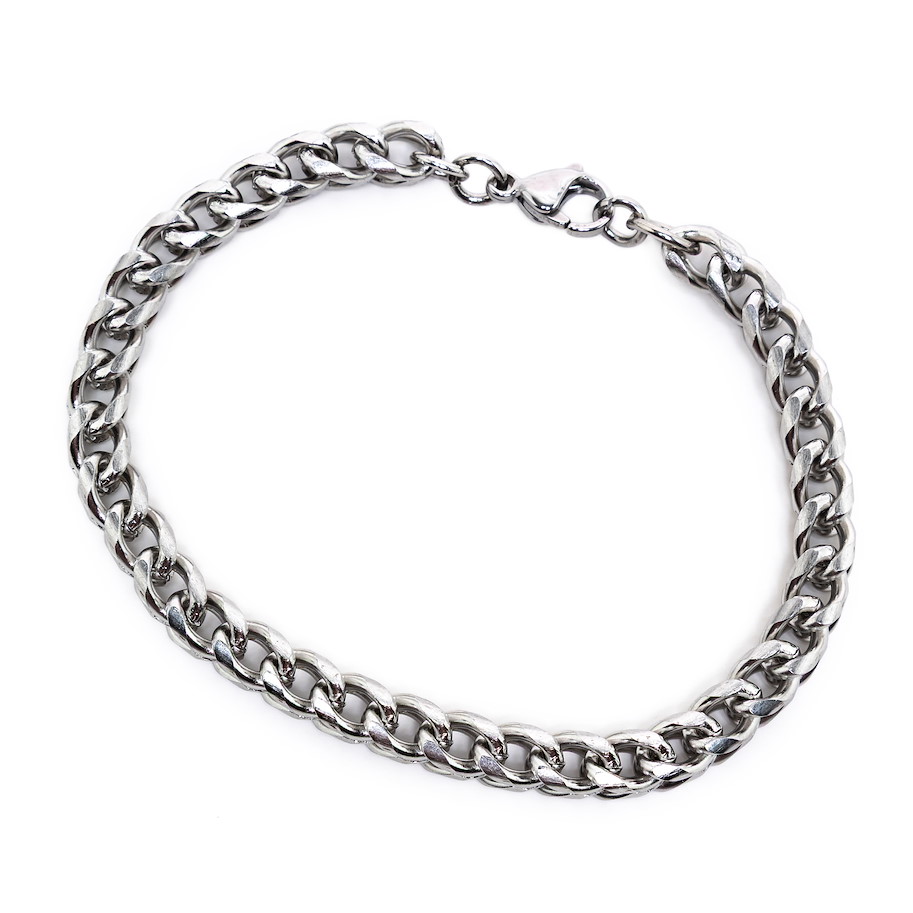 Armband Edelstahl - Qubic 6 mm