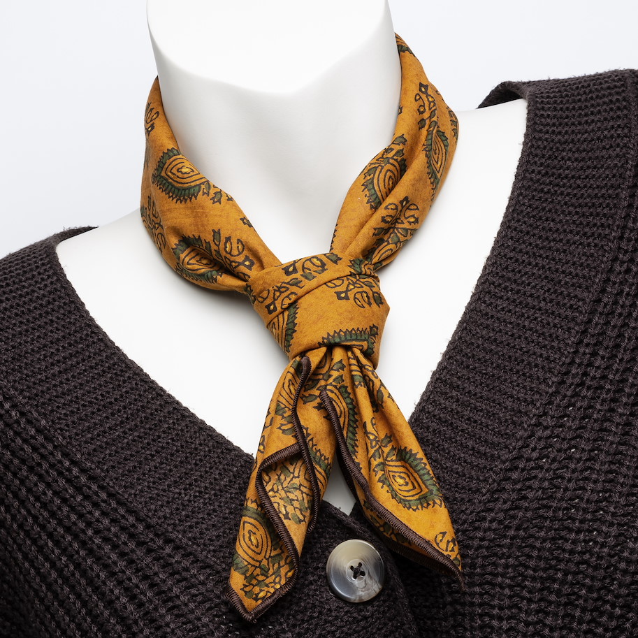 Foulard Sophie - Oriental Ocker