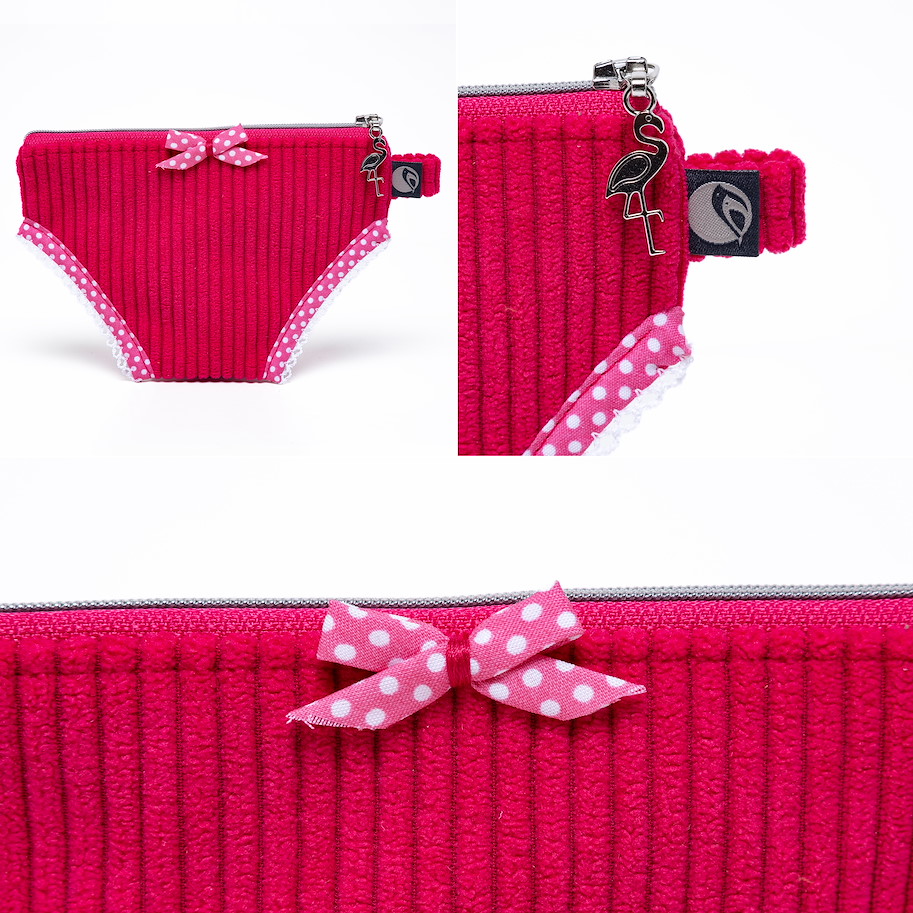 Necessaire Pippi - Cord Pink