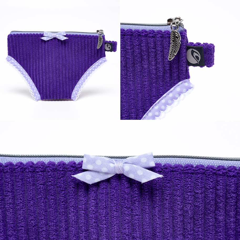 Necessaire Pippi - Cord Lila