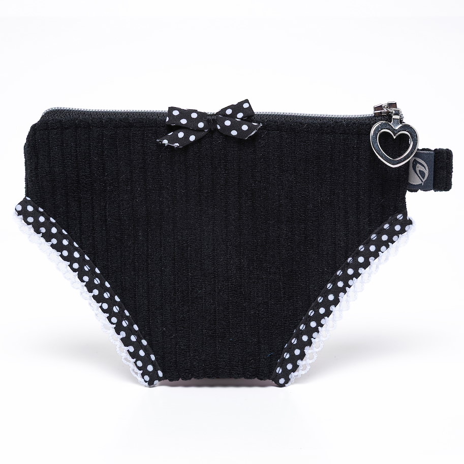 Necessaire Pippi - Cord Schwarz
