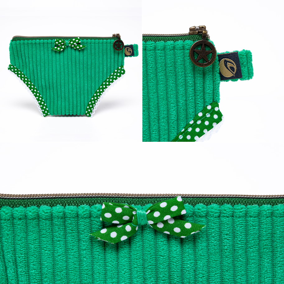 Necessaire Pippi - Cord Grün