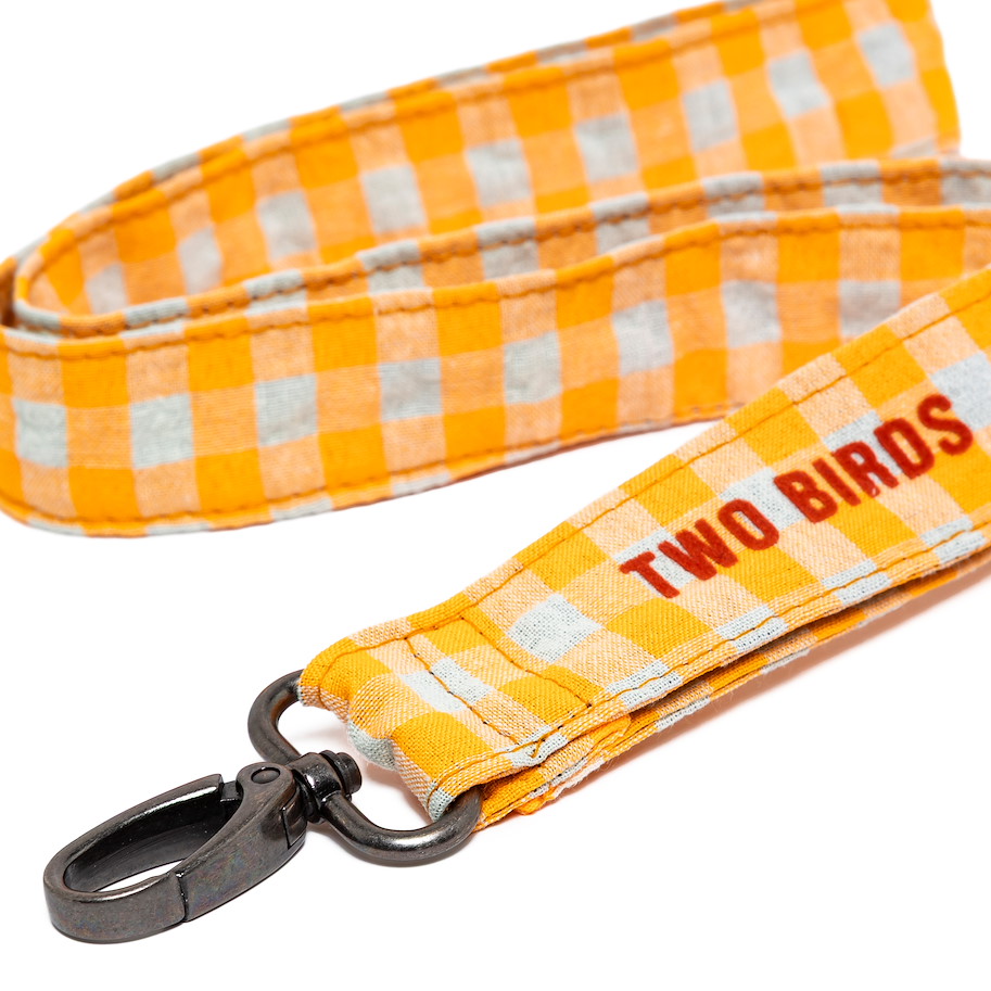 Lanyard Karo Neon Orange