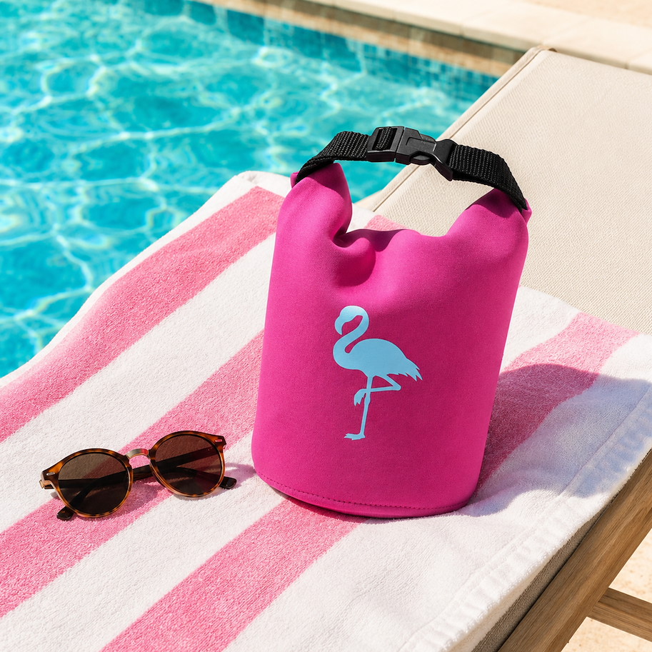 Poolbuddy - Flamingo Pink Hellblau