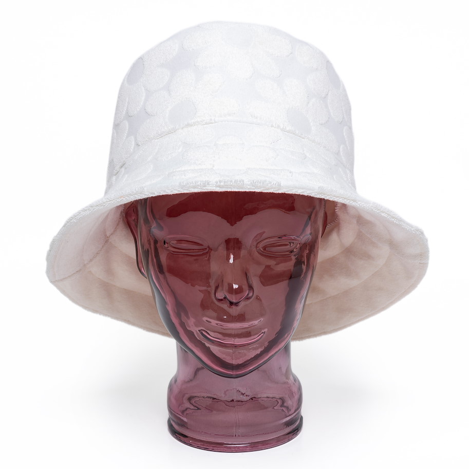 Moodz - Frottee Blumen Ecru